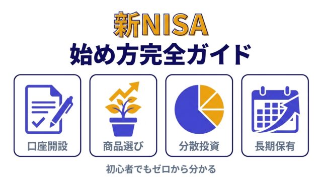 新NISAの始め方完全ガイド — 初心者でもゼロから分かる