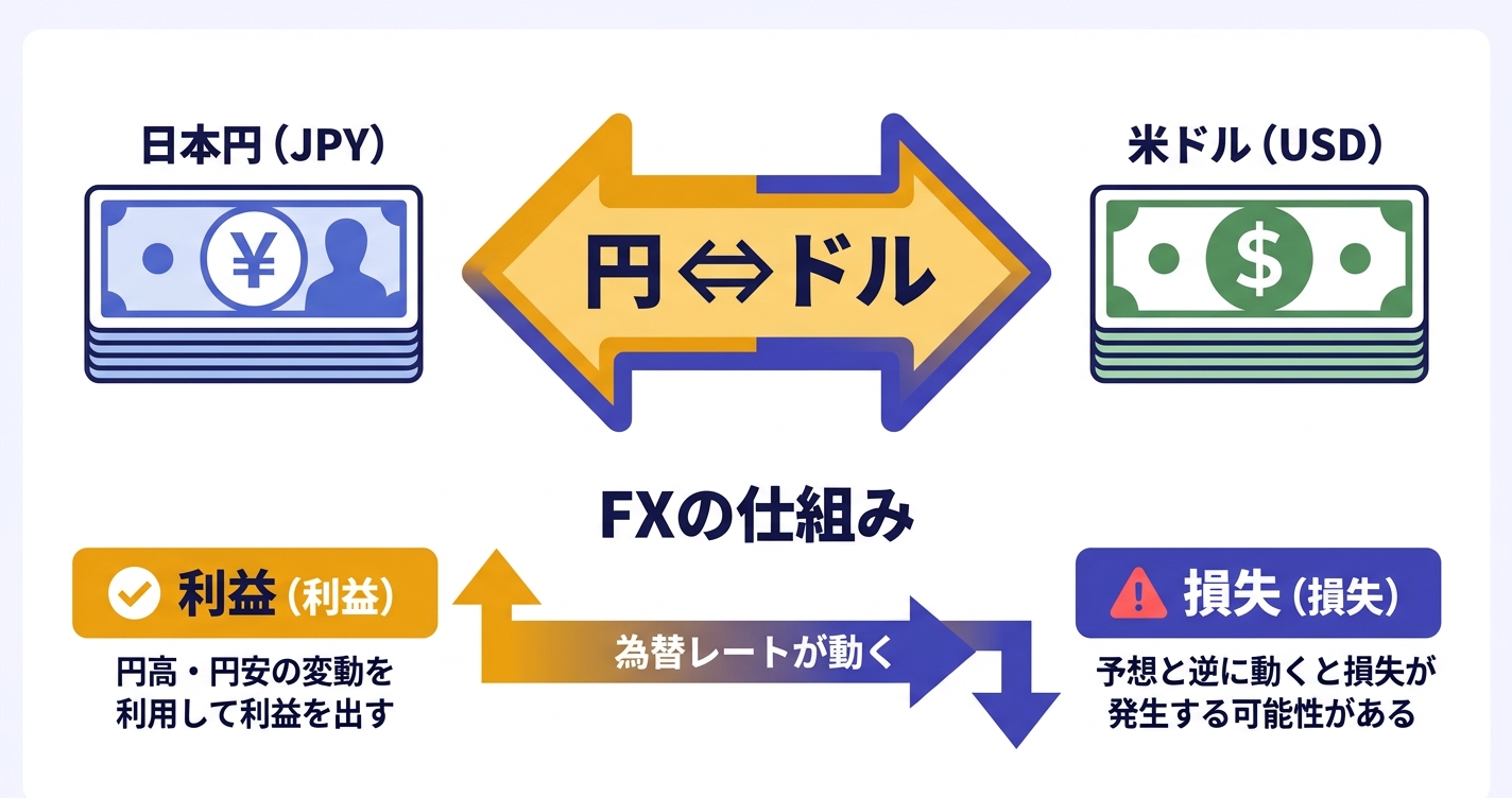 FXの仕組み図解