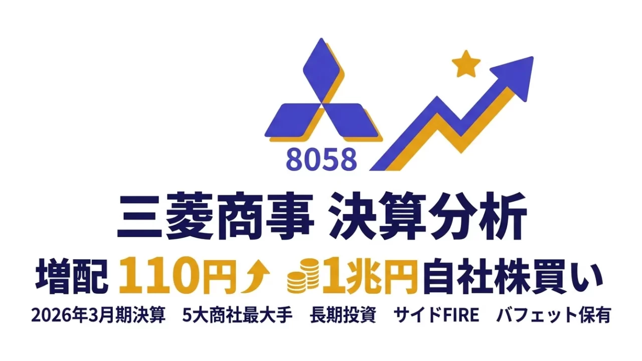 三菱商事決算分析 アイキャッチ画像
