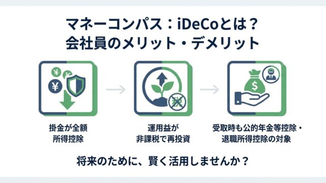 iDeCoとは？会社員のメリットデメリット・節税シミュレーションを解説